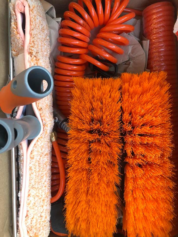 Aquascopic Telescoopsteel set met vijfhoekborstel., Huis en Inrichting, Schoonmaakartikelen, Ophalen of Verzenden