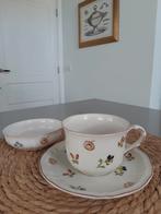 Ontbijtkop met schotel schaal Villeroy en Boch Petite Fleur, Ophalen of Verzenden, Porselein, Overige stijlen