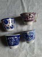4 mooie  klein kommetjes Maastricht, Antiek en Kunst, Antiek | Servies los, Ophalen of Verzenden