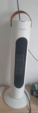 Sinji witte ventilator verwarmingstoren kachel in 1, Overige soorten, Elektrisch, Ophalen of Verzenden, Zo goed als nieuw
