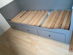 Ikea hemnes uitschuifbaar bed, Huis en Inrichting, Slaapkamer | Bedden, Ophalen, Gebruikt, Tweepersoons, 80 cm