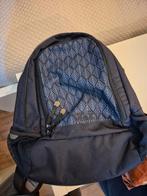 Jack Wolfskin blauwe rugzak met motief hoofd en voorvak, Ophalen of Verzenden, 25 tot 40 cm