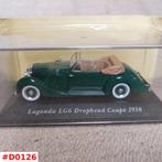 Lagonda LG6 Drophead Coupé 1938 – ATLAS 1:43 NIEUW in OVP, Ophalen of Verzenden, Nieuw, Auto, Overige merken
