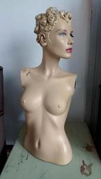 Vintage Paspop Buste - Decoratief & Uniek, Antiek en Kunst, Ophalen