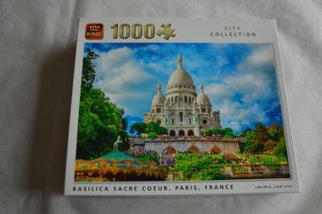Puzzel: Sacre Coeur 1000 stukjes King beschikbaar voor biedingen