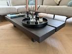 Massief eiken salontafel – Japandi stijl, Huis en Inrichting, Ophalen, 100 tot 150 cm, Eikenhout, 50 tot 100 cm