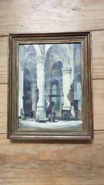 Schilderij Grote Kerk te Alkmaar door Roorda, Verzenden