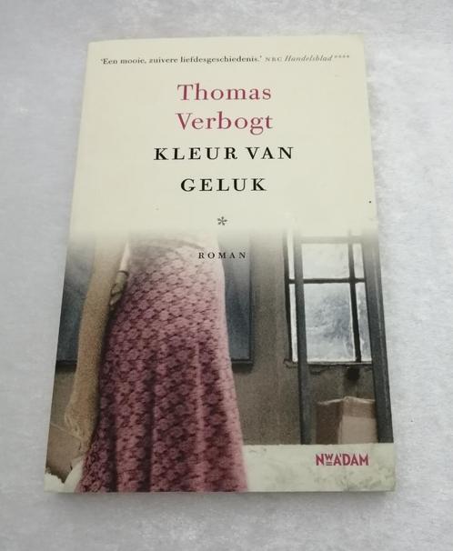 Kleur van geluk Thomas Verbogt  Een mooie, zuivere liefdesge, Boeken, Literatuur, Gelezen, Ophalen of Verzenden