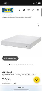 Matras Anneland 160x200, Huis en Inrichting, Slaapkamer | Matrassen en Bedbodems, Ophalen, Gebruikt, Tweepersoons, Matras