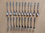 Vintage Zilveren Lepeltjes & Vorkjes - Gero 90, Antiek en Kunst, Antiek | Bestek, Ophalen of Verzenden