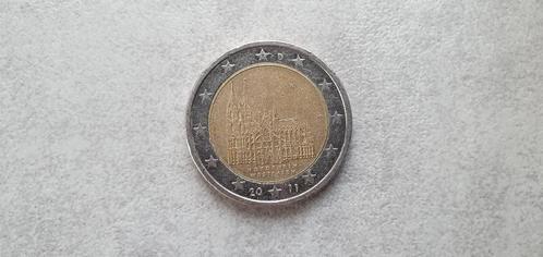 2 Euro munten - 2011 €2 munt Duitsland Nordrhein A F J, Postzegels en Munten, Munten | Europa | Euromunten, Losse munt, 2 euro