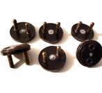 Bakeliet Koper Stopcontact beveiliging, Antiek verzameling, Ophalen of Verzenden