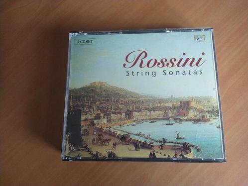 2-CD Rossini – String Sonatas, Cd's en Dvd's, Cd's | Klassiek, Zo goed als nieuw, Kamermuziek, Classicisme, Ophalen of Verzenden