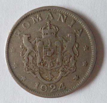 1924 Roemenie 2 Lei Bun Pentru beschikbaar voor biedingen
