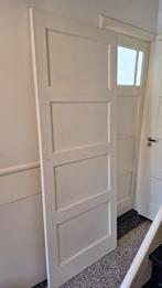Paneeldeur jaren 30, Ophalen, Gebruikt, 80 tot 100 cm, Binnendeur