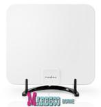 DVB-T antenne, UHF, VHF, FM binnen antenne, Versterkt 30dB, Nedis, Nieuw, Info@marbeco.nl, Antenne