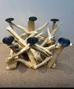 Grote Kaarsenstandaard, Huis en Inrichting, Woonaccessoires | Kandelaars en Kaarsen, Ophalen of Verzenden, Zo goed als nieuw, Hout