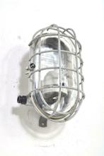 Industriële wandlamp kooilamp plafondlamp vintage lampen, Ophalen of Verzenden, Gebruikt