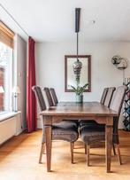 Eettafel en stoelen - koloniaal teakhout, Ophalen
