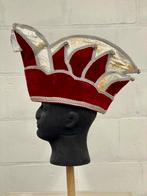 Bordeauxrode carnaval steek, 57 cm, Ophalen of Verzenden, Gedragen, Carnaval, Kleding