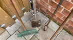 Diverse tuingereedschap hark, bladhark, grondboor en spa, Tuin en Terras, Hand-tuingereedschap, Ophalen, Gebruikt