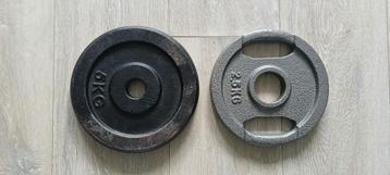 Halterschijven set - 5kg & 2.5kg beschikbaar voor biedingen