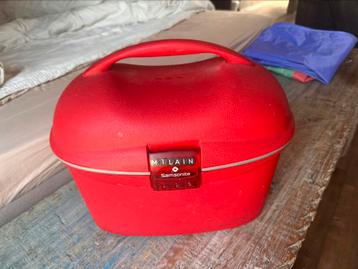 MOET WEG (donderdag weg!!) Vintage Samsonite beautycase. beschikbaar voor biedingen