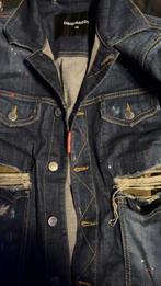 Dsquared2 Denim Jas - Stijlvol en Uniek!, Ophalen of Verzenden, Gedragen, Maat 46 (S) of kleiner, Blauw