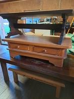 4 massieve salontafel te koop. 1, Ophalen, Gebruikt, 50 tot 100 cm, 150 tot 200 cm