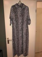 Panter print jurk, Zwart, Maat 46/48 (XL) of groter, Nieuw, Ophalen of Verzenden