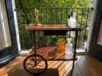 Vintage Serveerwagen - Bar Cart - Drankenkar, Huis en Inrichting, Barren, Ophalen of Verzenden, Gebruikt
