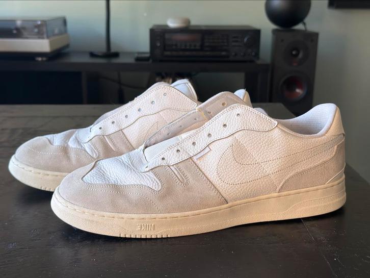 Nike Type N.354 Wit/Grijs - Maat 49,5, Kleding | Heren, Schoenen, Gedragen, Sneakers of Gympen, Wit, Ophalen of Verzenden