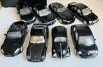 5 zwarte schaalmodel auto’s 1:24, Ophalen of Verzenden, Zo goed als nieuw, Auto, Overige merken
