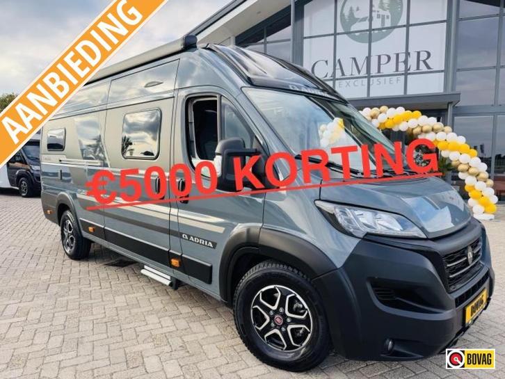 HERFSTSHOW KORTING Adria Twin Supreme 640 SLB, Caravans en Kamperen, Campers, Bedrijf, tot en met 2, Buscamper of Camperbus, Adria