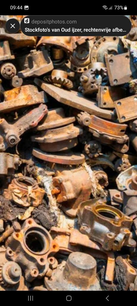 Oud ijzer gezocht gratis opgehaald, Auto-onderdelen, Motor en Toebehoren, Gebruikt, Ophalen