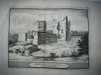 01/  Breukelen  Huis Ter Aa   Kopergravure 1736, Antiek en Kunst, Kunst | Etsen en Gravures, Ophalen of Verzenden