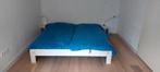 Auping Auronde Bed 184x203 met Nachtkastjes, Ophalen, Wit, Tweepersoons, Overige maten
