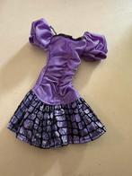 Vintage Mattel Barbie City Lights Fashions paarse webjurk, Ophalen of Verzenden, Gebruikt, Kleertjes