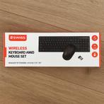Nieuw! Draadloos Toetsenbord + Muis Set (2.4G Wireless), Nieuw, Ophalen of Verzenden, Draadloos, Qwerty