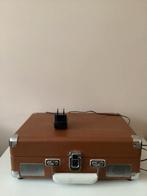 Portable Vintage Vinyl kofferplatenspeler - Platenspeler, Ophalen of Verzenden, Gebruikt, Platenspeler, Overige merken
