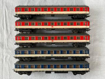 Lima DB set met 3x 1e klas en 2x 2e klas rijtuigen beschikbaar voor biedingen