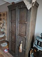 Robuuste houten kast met deuren, Huis en Inrichting, Kasten | Kledingkasten, Ophalen, 50 tot 100 cm, Zo goed als nieuw, 150 tot 200 cm