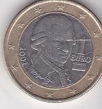 1 euro 2002 oostenrijk, Postzegels en Munten, Munten | Europa | Euromunten, Verzenden, Oostenrijk, 2 euro