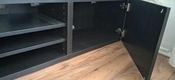 Ikea Besta TV meubel 180cm - Zwartbruin - afbeelding 4