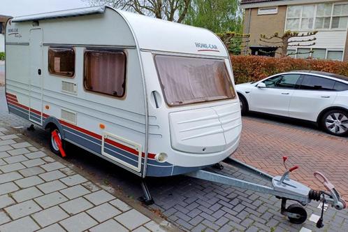 Home-car racer 443 opklapbaar Stapelbed/Voortent/aug Gekeurd, Caravans en Kamperen, Caravans, Particulier, tot en met 5, 750 - 1000 kg