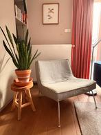 2x Harvink editie Design Stoelen - Grijs Gemêleerd, Ophalen, Gebruikt, 75 tot 100 cm, Metaal