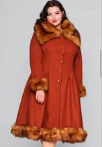 Faux fur pearl coat van collectif, Collectif, Maat 42/44 (L), Nieuw, Oranje