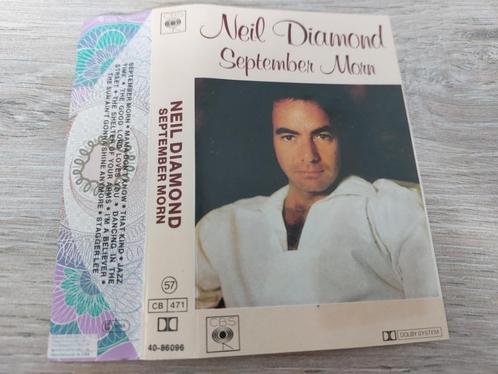 NEIL DIAMOND - SEPTEMBER MORN (CASSETTEBANDJE), Cd's en Dvd's, Cassettebandjes, Zo goed als nieuw, Origineel, Pop, 1 bandje, Ophalen of Verzenden