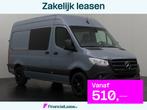 Mercedes-Benz Sprinter 316CDI Dubbele Cabine L2H2 | 2xSchuif, Auto's, Bestelauto's, Stof, Gebruikt, 163 pk, Mercedes-Benz