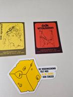 Vintage Voedingsbond FNV Stickers - Set van 3, Ophalen of Verzenden, Gebruikt